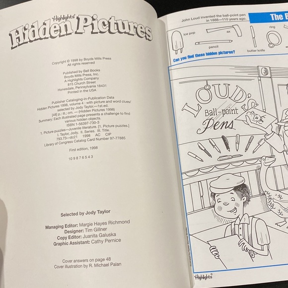 Highlights: Hidden Pictures 1998 by Boyd Mills Press - Picture 3 of 4
